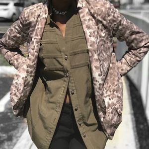 Rustic Green Blouse 🌿